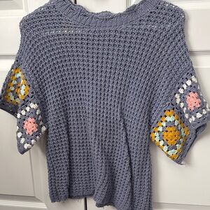 Universal thread crochet sweater